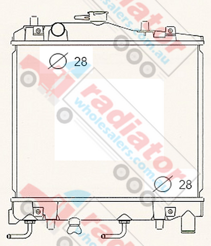 RW017156A Radiator